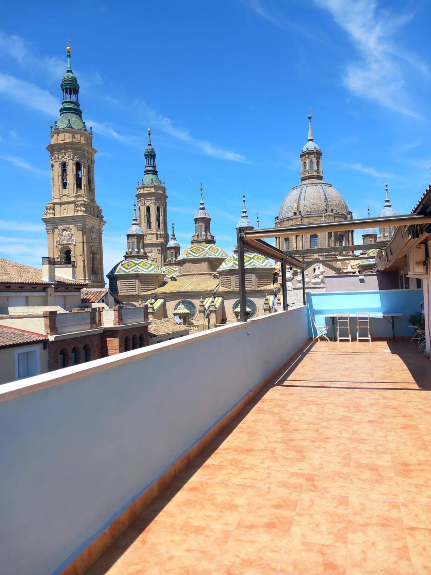 La Terraza Del Pilar Lejlighed Zaragoza Eksteriør billede
