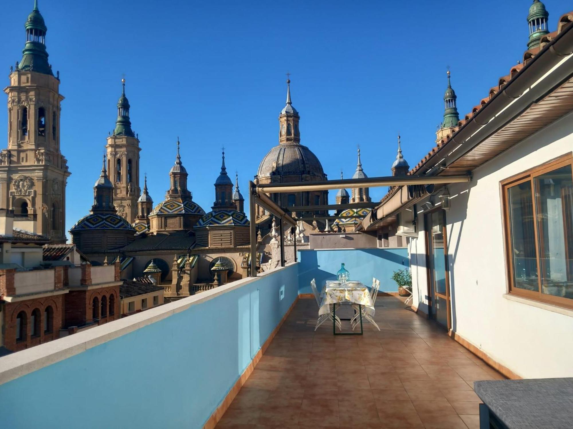 La Terraza Del Pilar Lejlighed Zaragoza Eksteriør billede